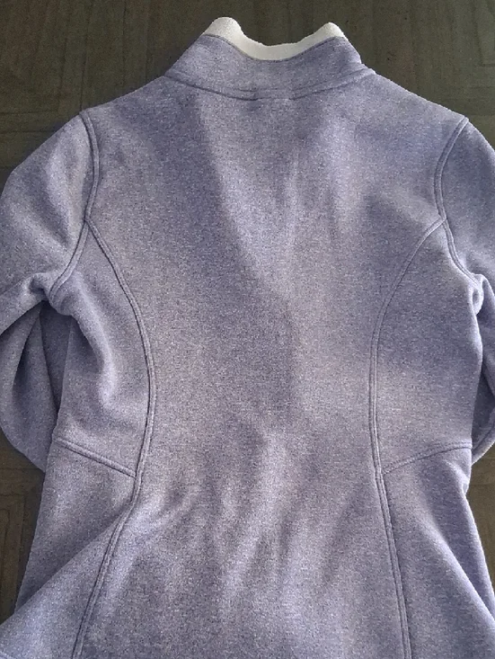 The North Face Lavender Zip Fleece Jacket - Picture 7 of 7